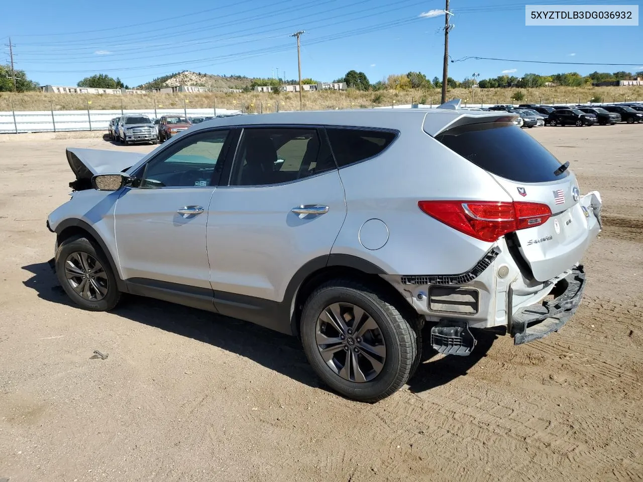 2013 Hyundai Santa Fe Sport VIN: 5XYZTDLB3DG036932 Lot: 77675924