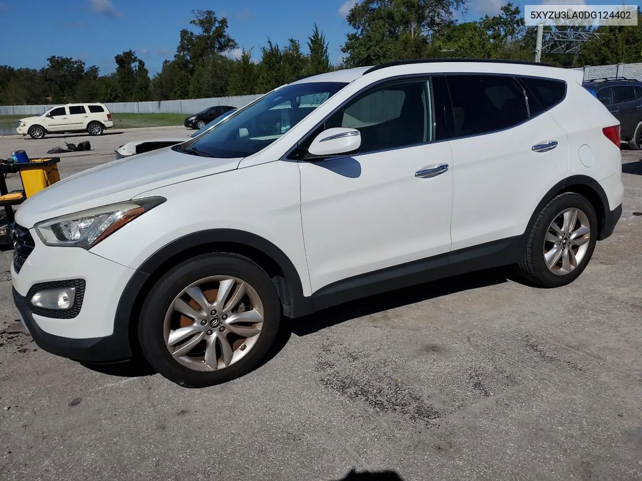 2013 Hyundai Santa Fe Sport VIN: 5XYZU3LA0DG124402 Lot: 77691744