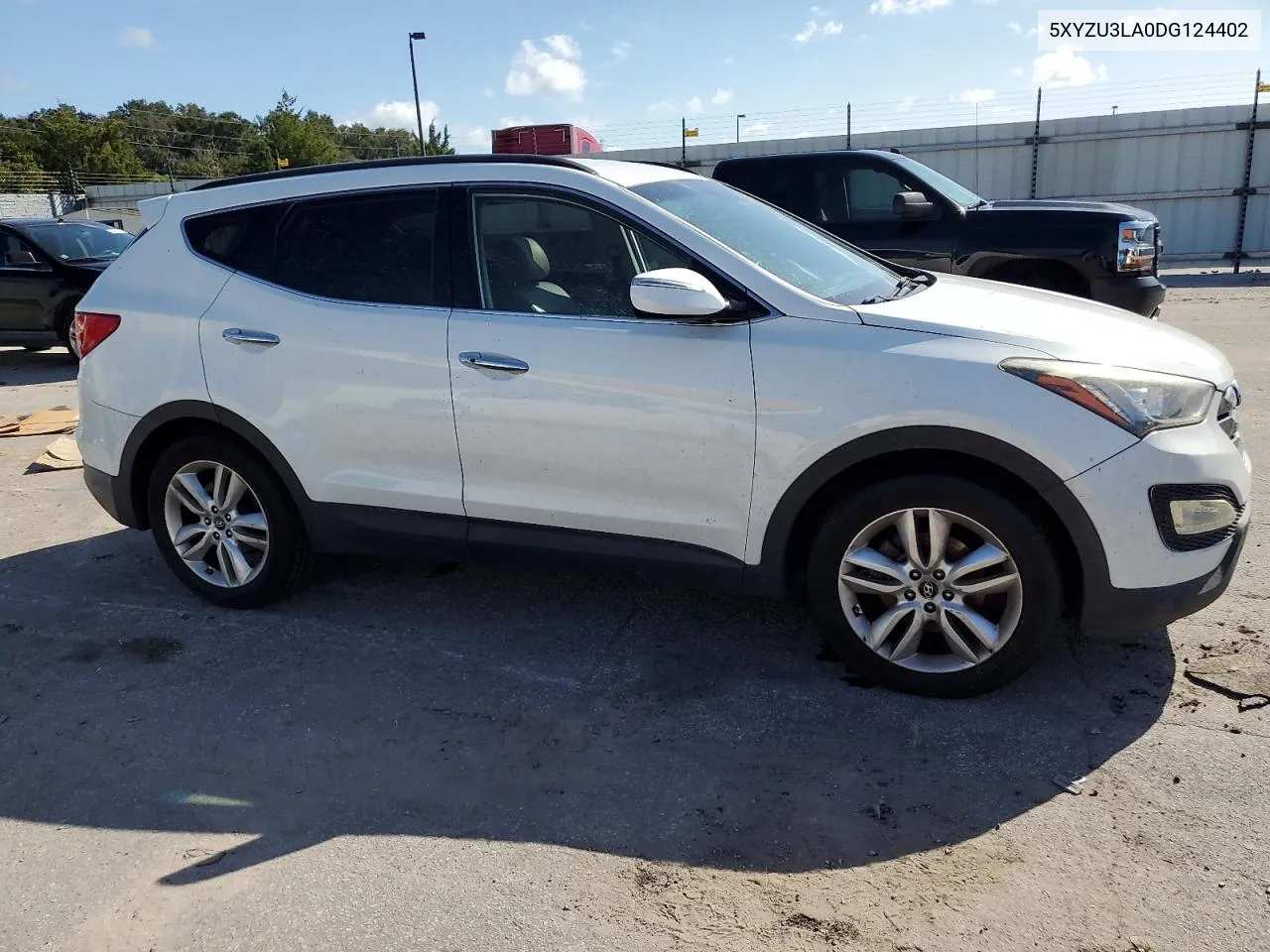 2013 Hyundai Santa Fe Sport VIN: 5XYZU3LA0DG124402 Lot: 77691744