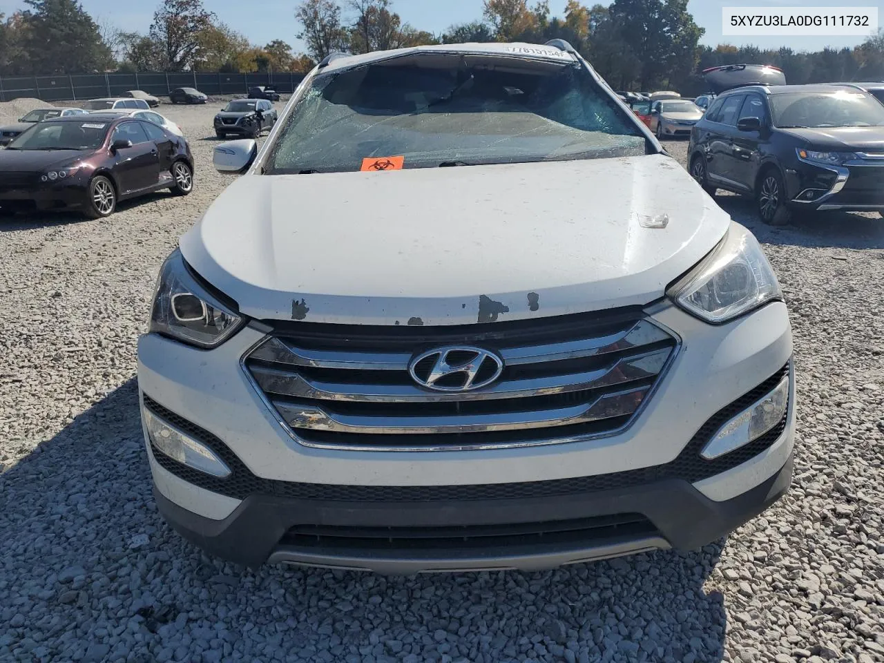 2013 Hyundai Santa Fe Sport VIN: 5XYZU3LA0DG111732 Lot: 77815184