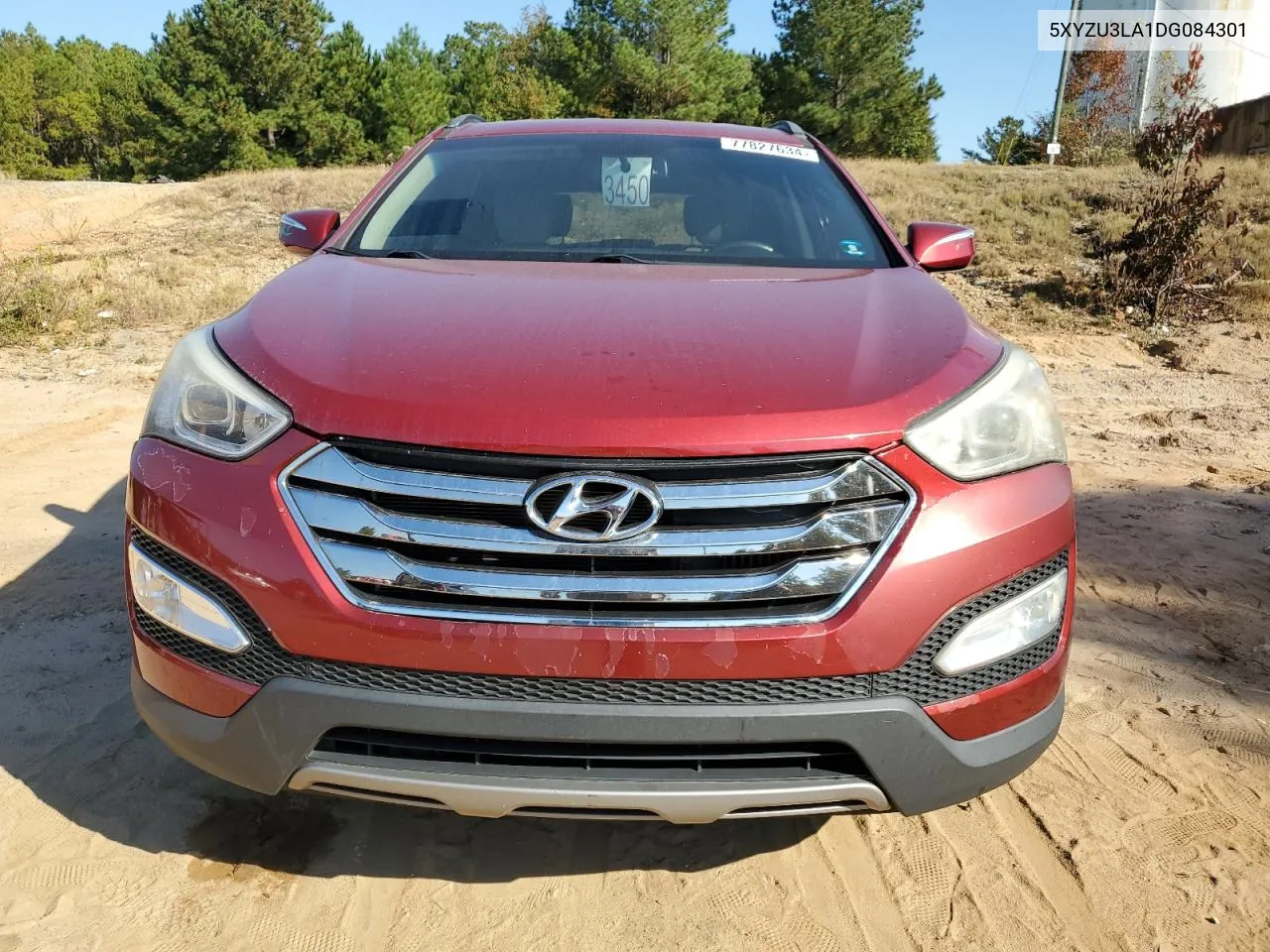 2013 Hyundai Santa Fe Sport VIN: 5XYZU3LA1DG084301 Lot: 77827634