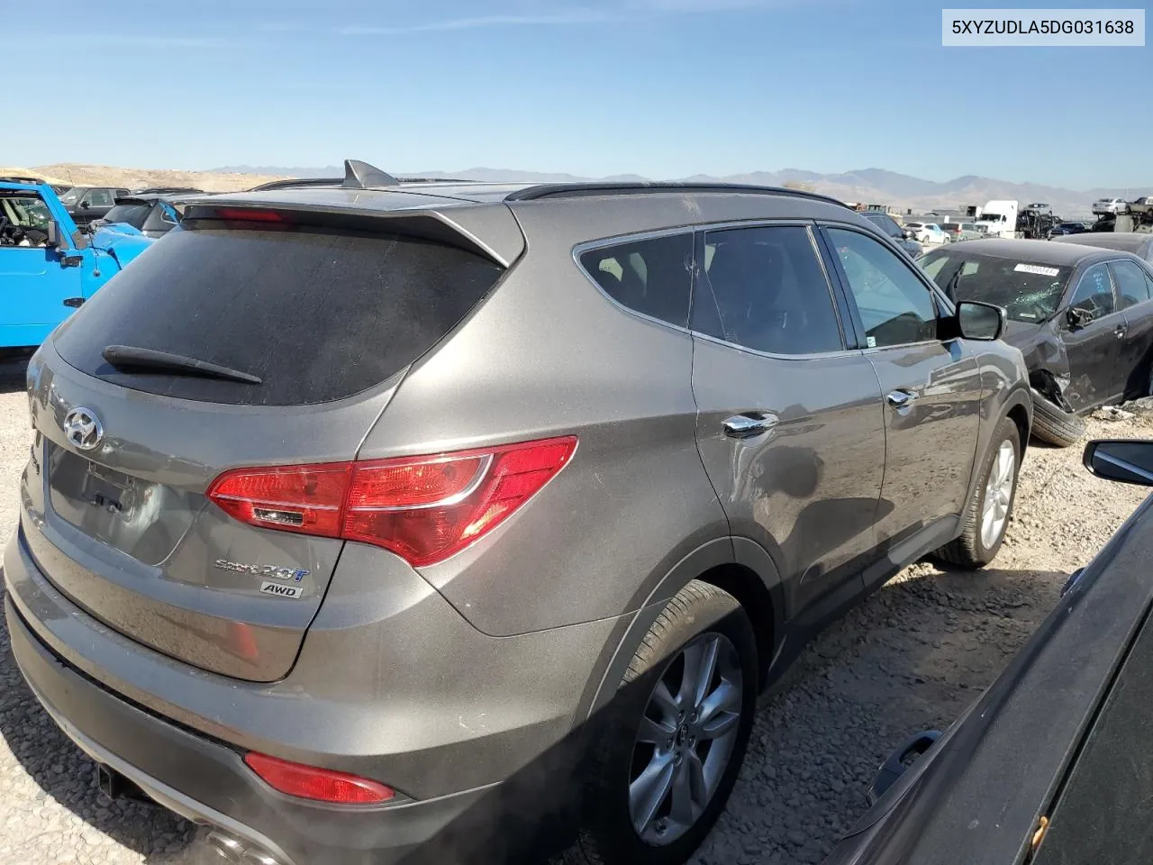 2013 Hyundai Santa Fe Sport VIN: 5XYZUDLA5DG031638 Lot: 78037424