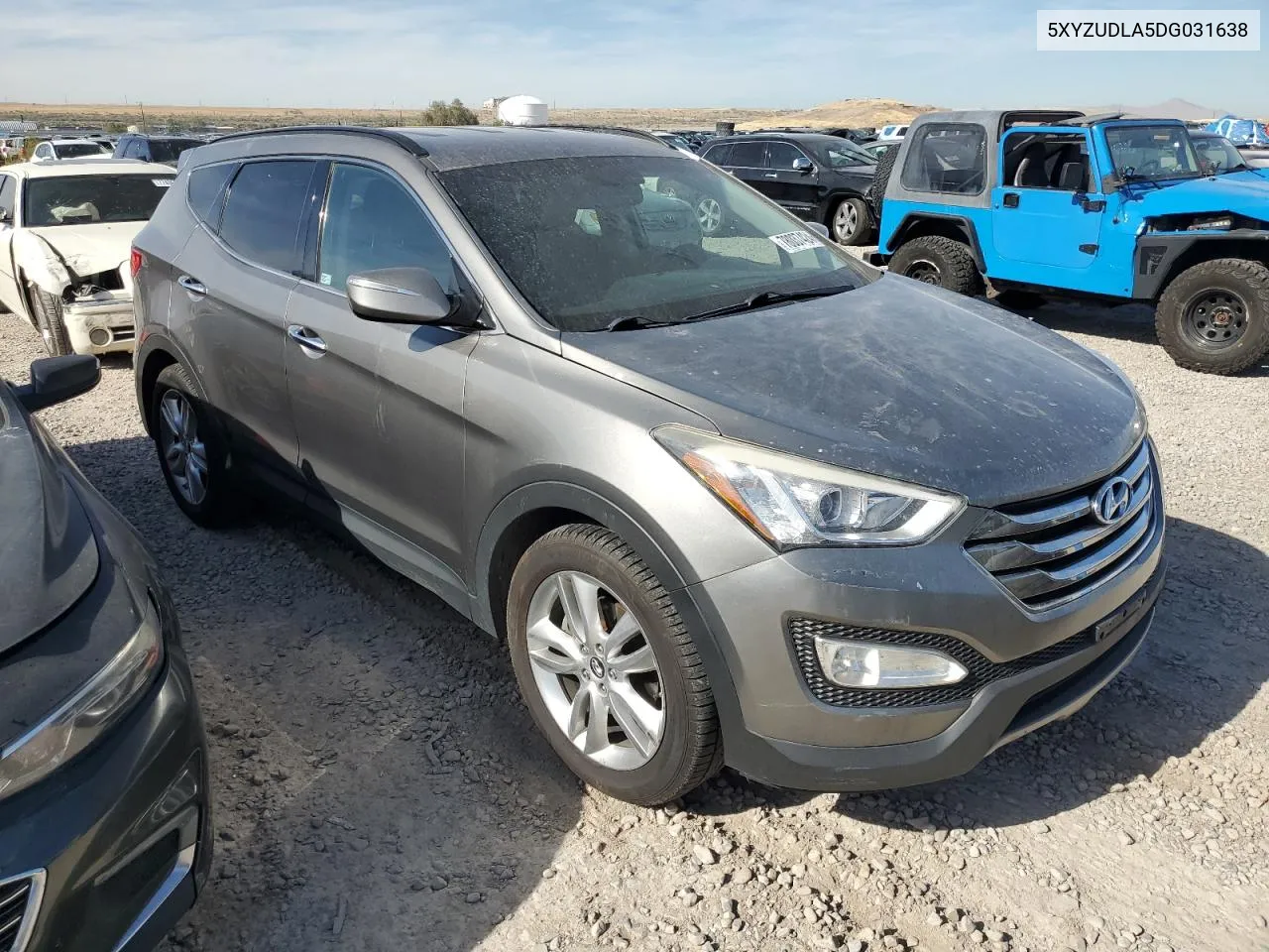 2013 Hyundai Santa Fe Sport VIN: 5XYZUDLA5DG031638 Lot: 78037424