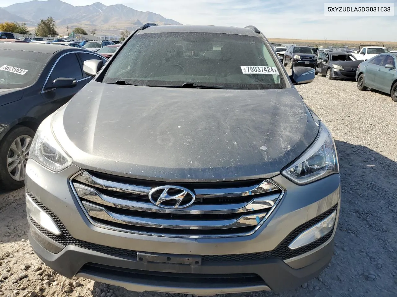 2013 Hyundai Santa Fe Sport VIN: 5XYZUDLA5DG031638 Lot: 78037424