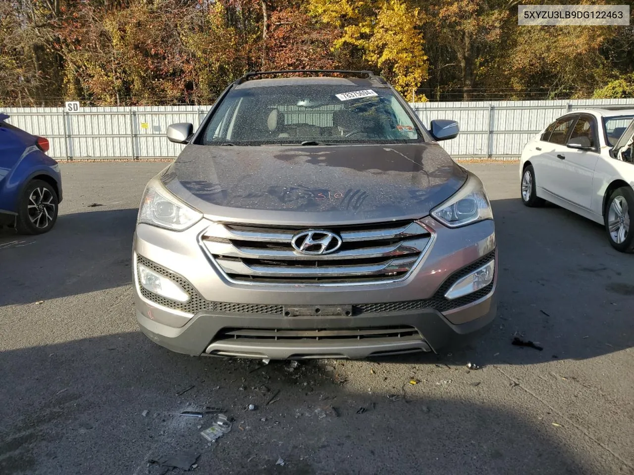 2013 Hyundai Santa Fe Sport VIN: 5XYZU3LB9DG122463 Lot: 78375694