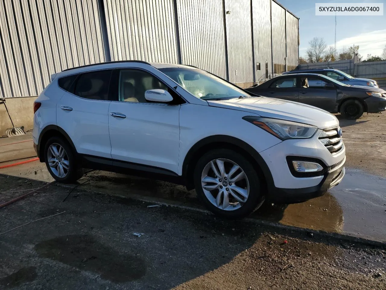 2013 Hyundai Santa Fe Sport VIN: 5XYZU3LA6DG067400 Lot: 78466014