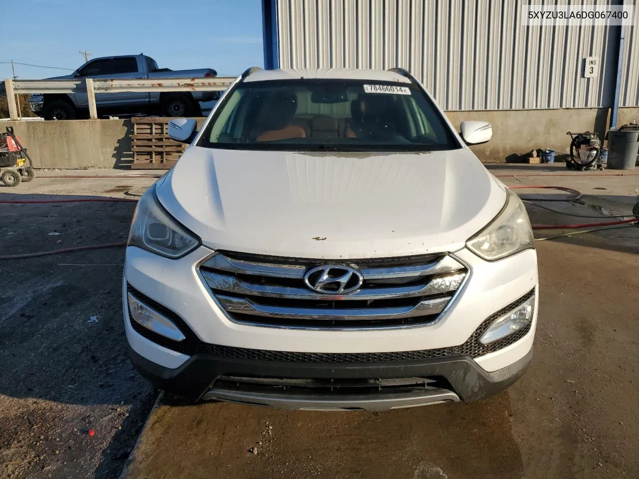 2013 Hyundai Santa Fe Sport VIN: 5XYZU3LA6DG067400 Lot: 78466014