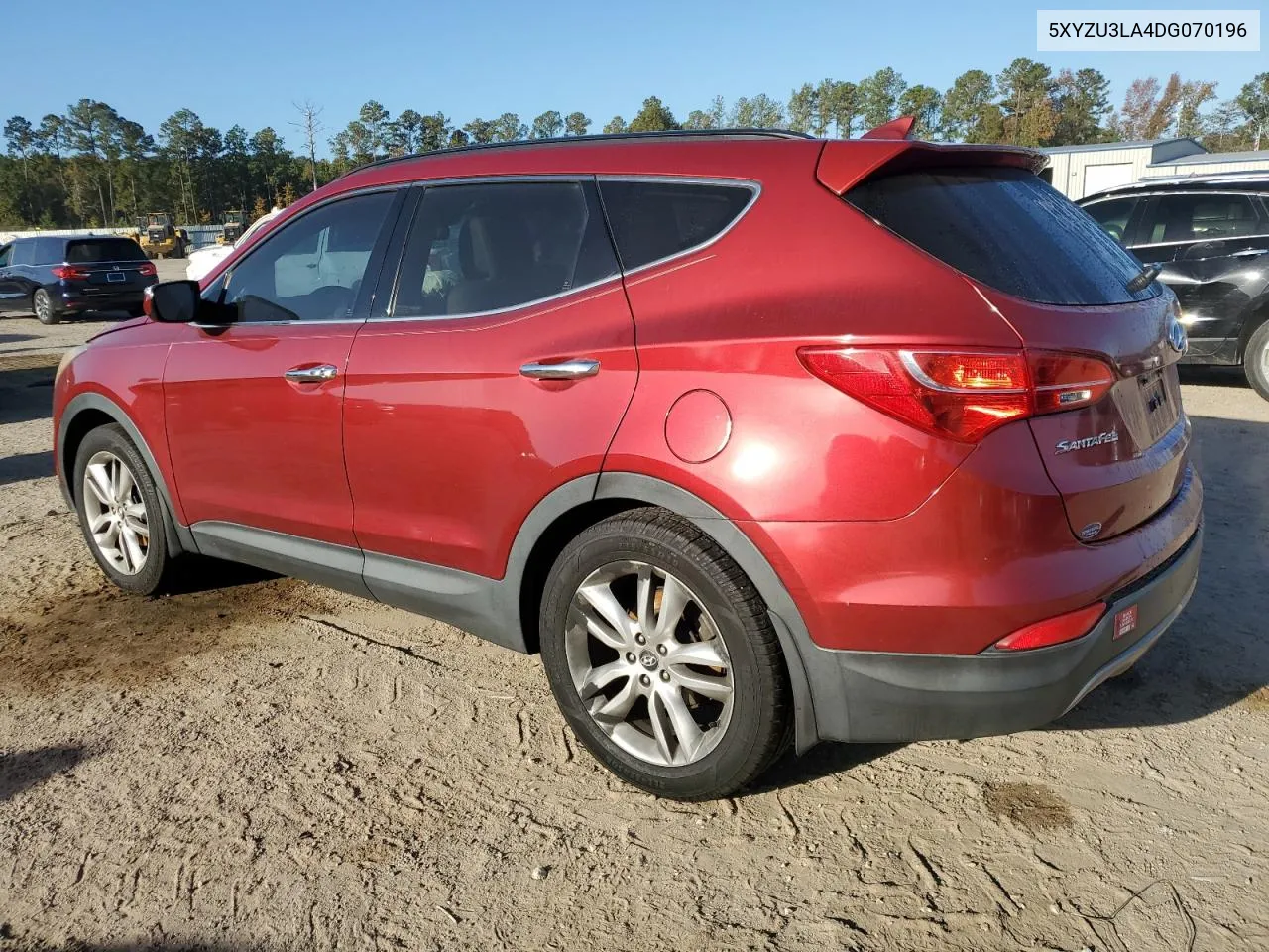 2013 Hyundai Santa Fe Sport VIN: 5XYZU3LA4DG070196 Lot: 78651274