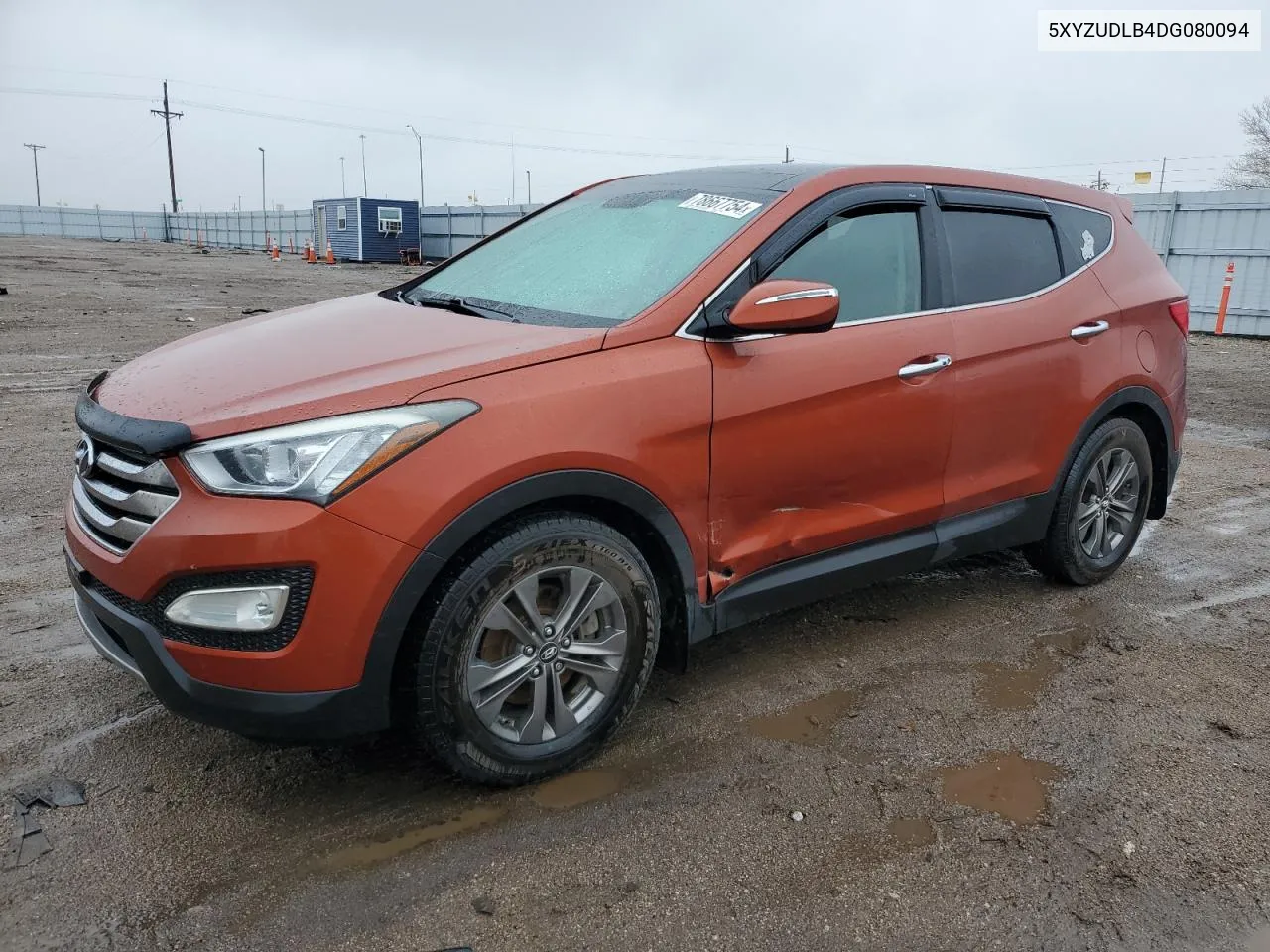 2013 Hyundai Santa Fe Sport VIN: 5XYZUDLB4DG080094 Lot: 78667754