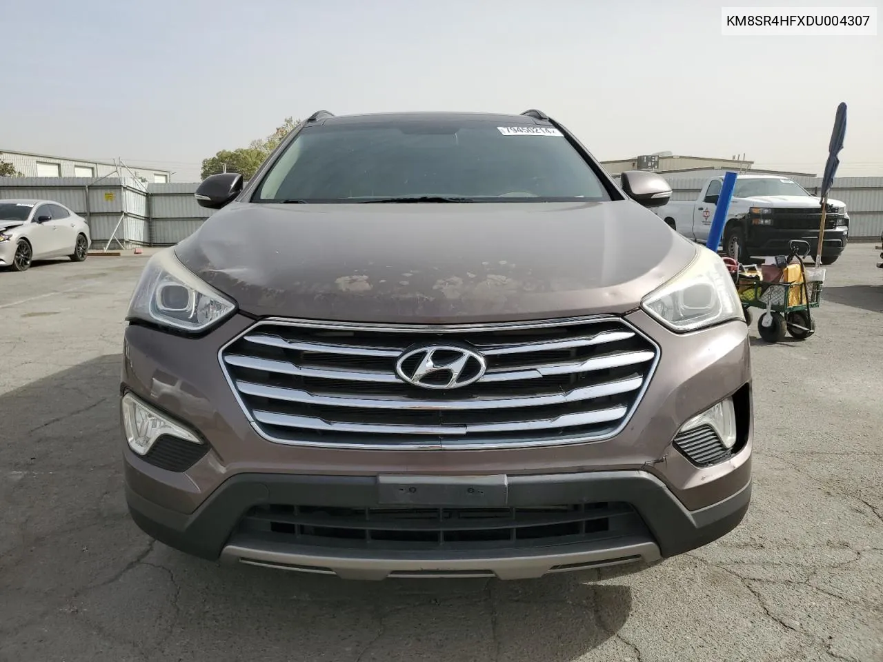 2013 Hyundai Santa Fe Limited VIN: KM8SR4HFXDU004307 Lot: 79450214