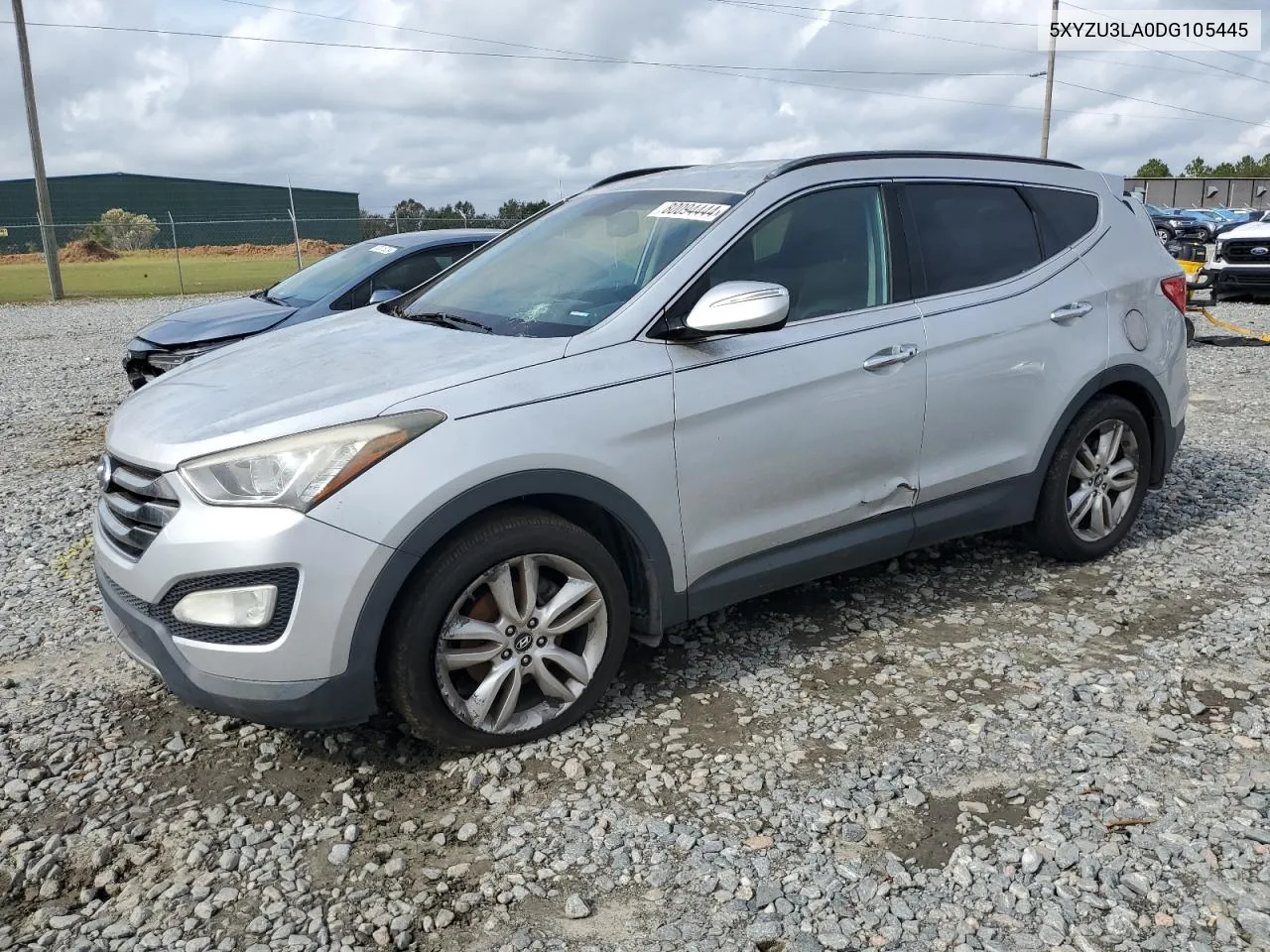 2013 Hyundai Santa Fe Sport VIN: 5XYZU3LA0DG105445 Lot: 80094444