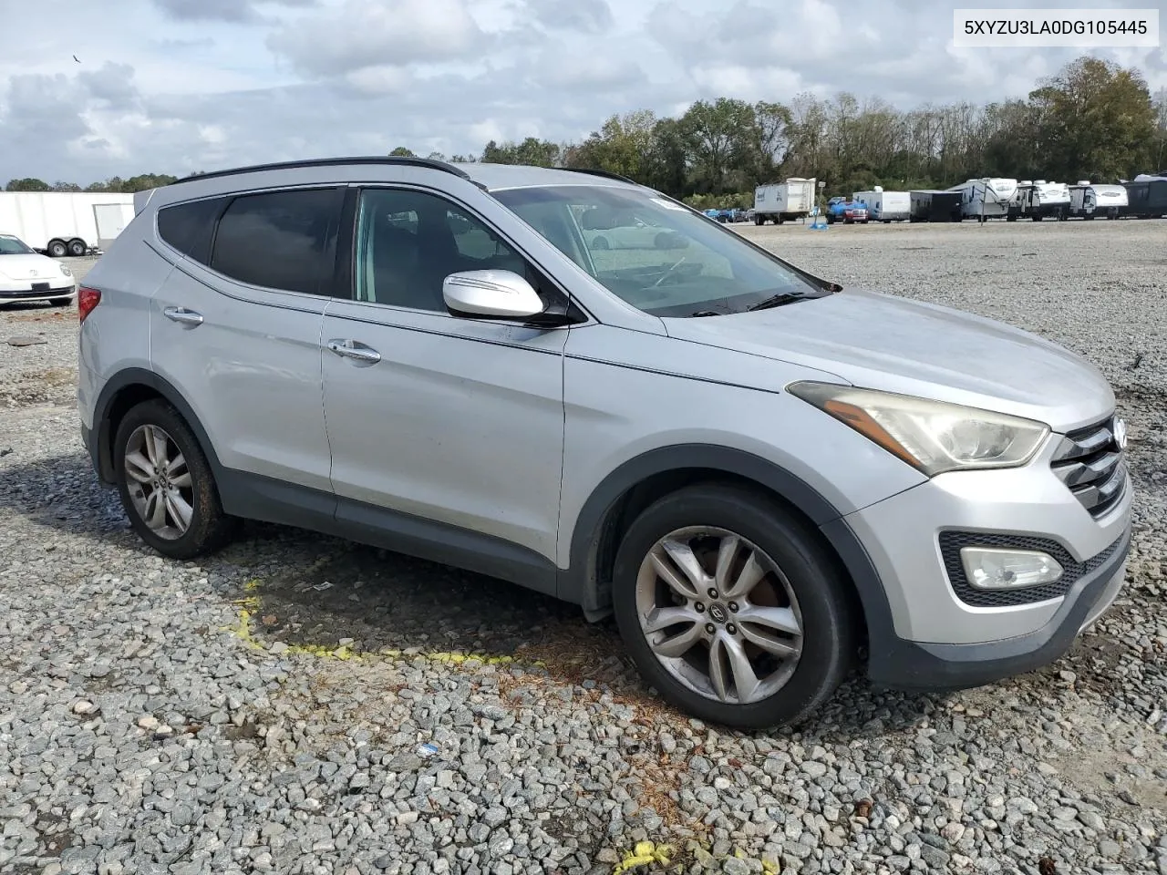 2013 Hyundai Santa Fe Sport VIN: 5XYZU3LA0DG105445 Lot: 80094444