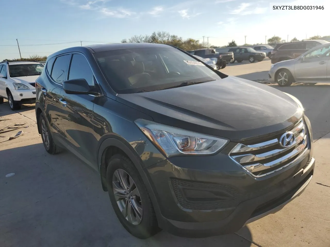 2013 Hyundai Santa Fe Sport VIN: 5XYZT3LB8DG031946 Lot: 80434074