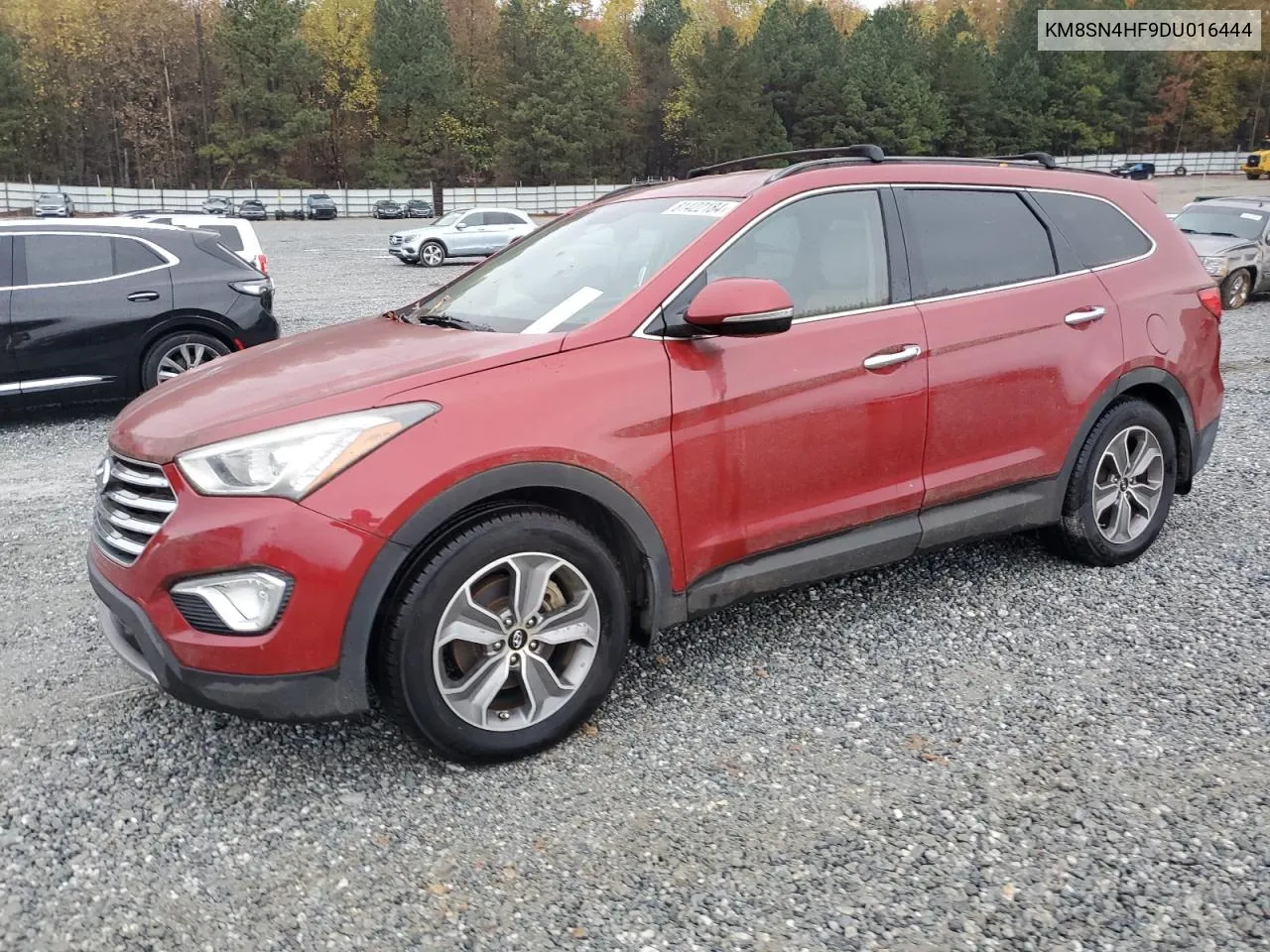 2013 Hyundai Santa Fe Gls VIN: KM8SN4HF9DU016444 Lot: 81422184