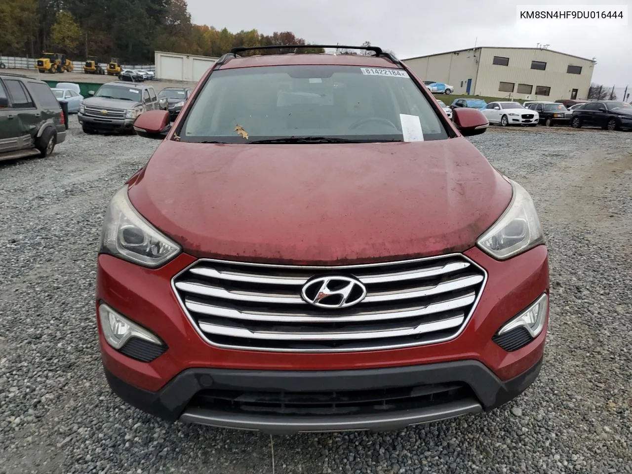 2013 Hyundai Santa Fe Gls VIN: KM8SN4HF9DU016444 Lot: 81422184