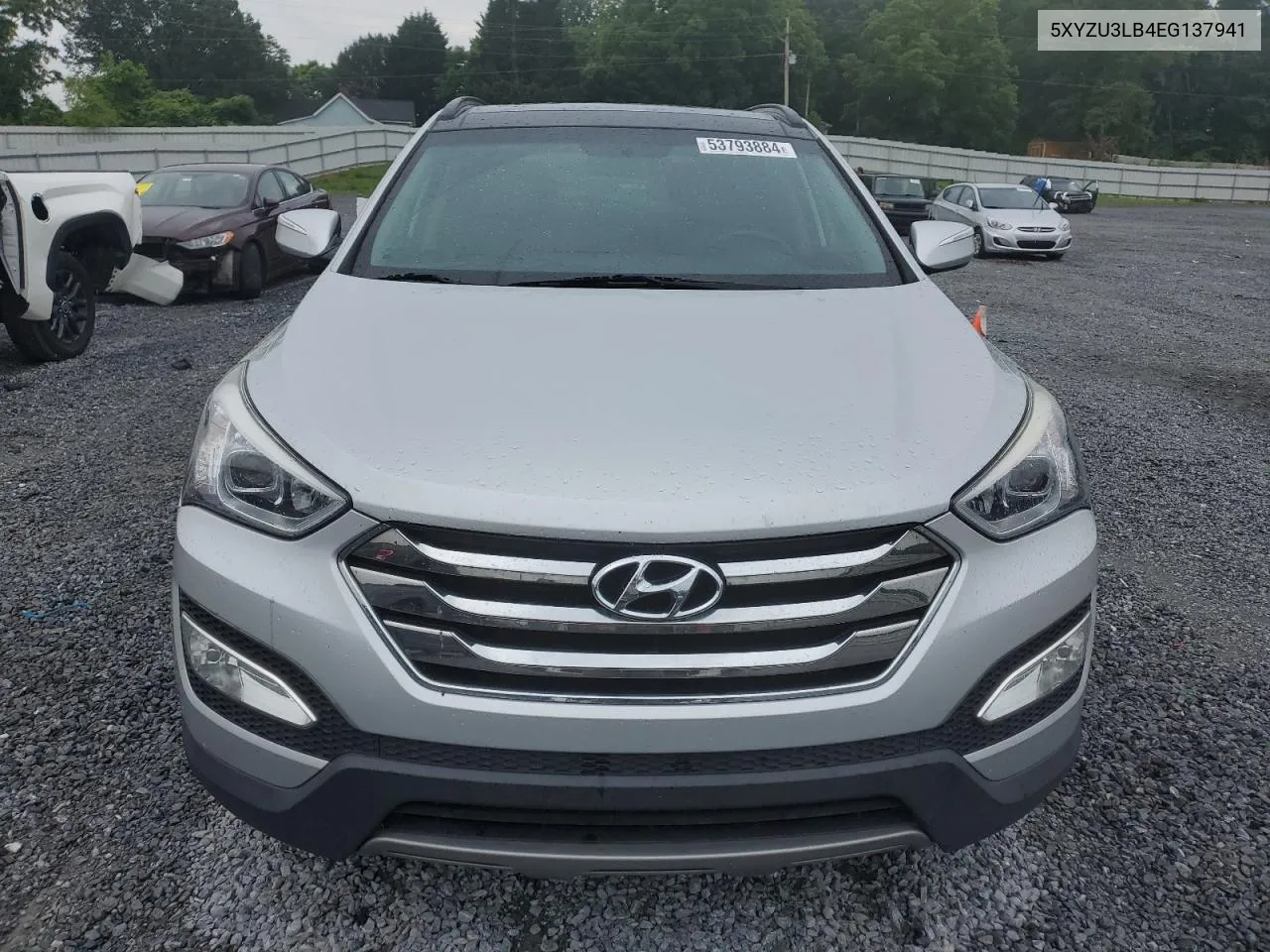 2014 Hyundai Santa Fe Sport VIN: 5XYZU3LB4EG137941 Lot: 53793884