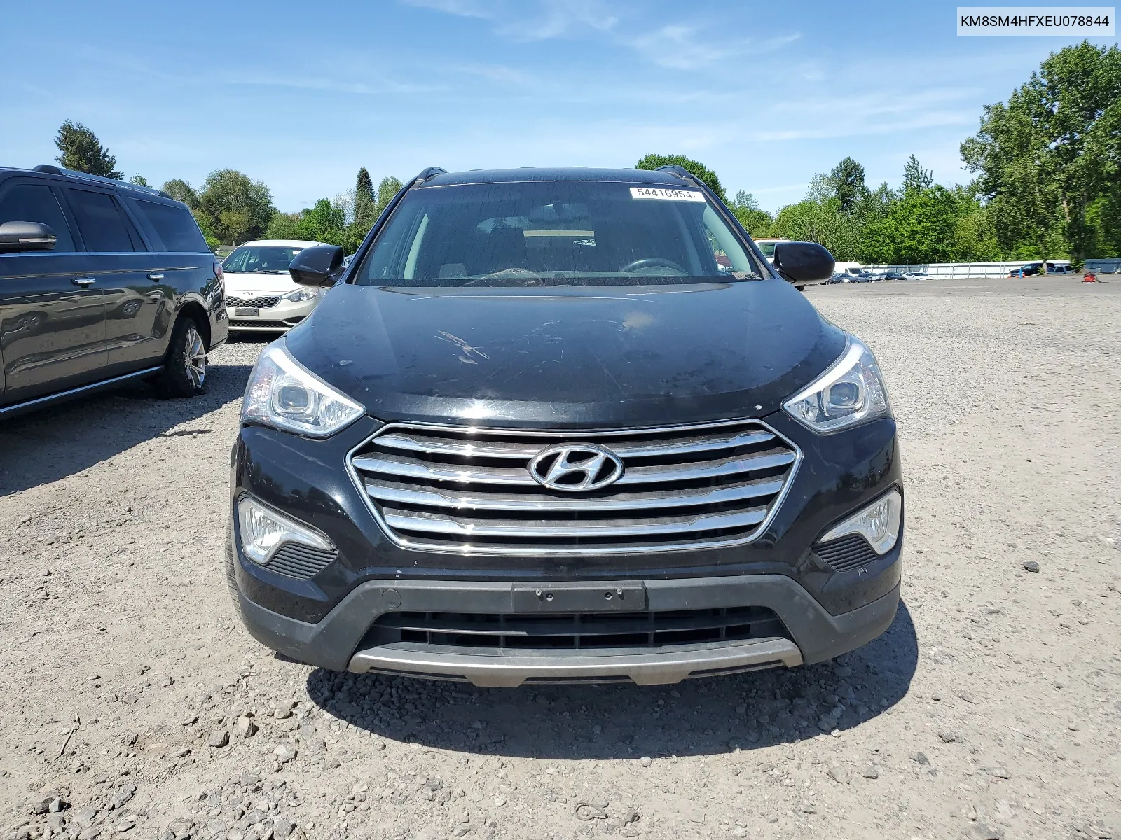 2014 Hyundai Santa Fe Gls VIN: KM8SM4HFXEU078844 Lot: 54416954