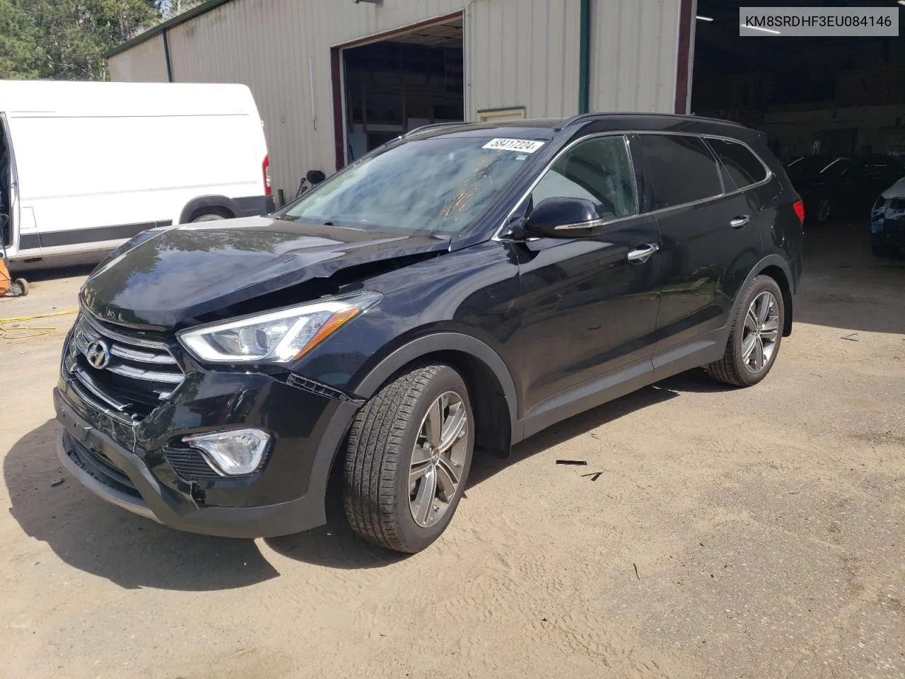 2014 Hyundai Santa Fe Gls VIN: KM8SRDHF3EU084146 Lot: 58417224