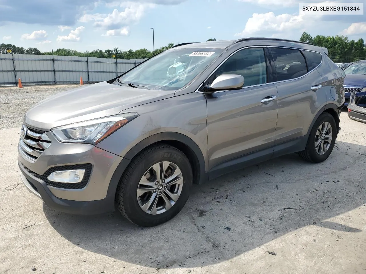 2014 Hyundai Santa Fe Sport VIN: 5XYZU3LBXEG151844 Lot: 58466254