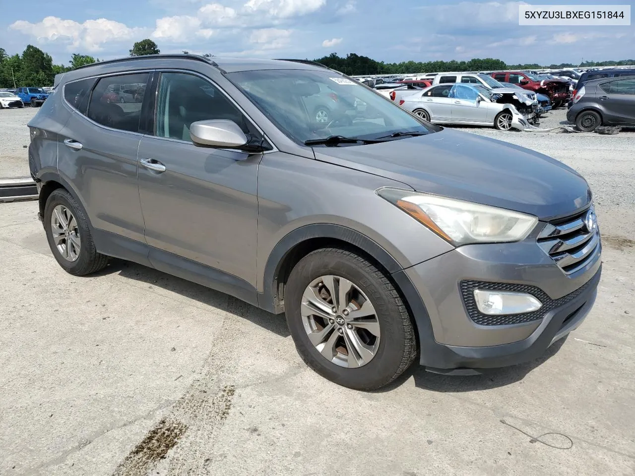 2014 Hyundai Santa Fe Sport VIN: 5XYZU3LBXEG151844 Lot: 58466254