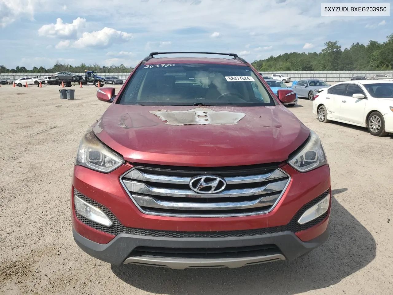 5XYZUDLBXEG203950 2014 Hyundai Santa Fe Sport