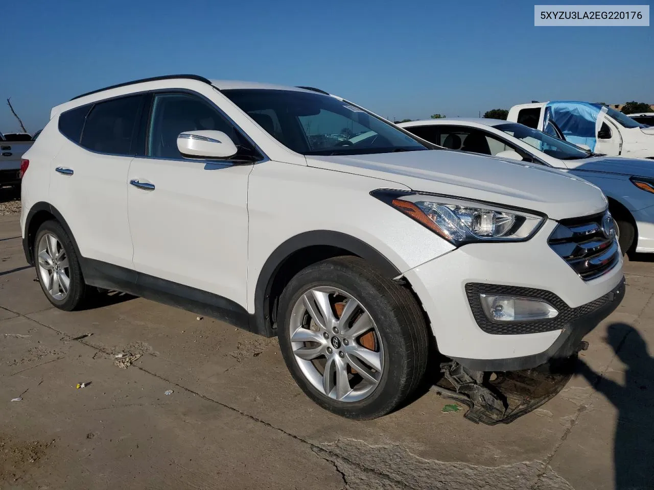 2014 Hyundai Santa Fe Sport VIN: 5XYZU3LA2EG220176 Lot: 59118404