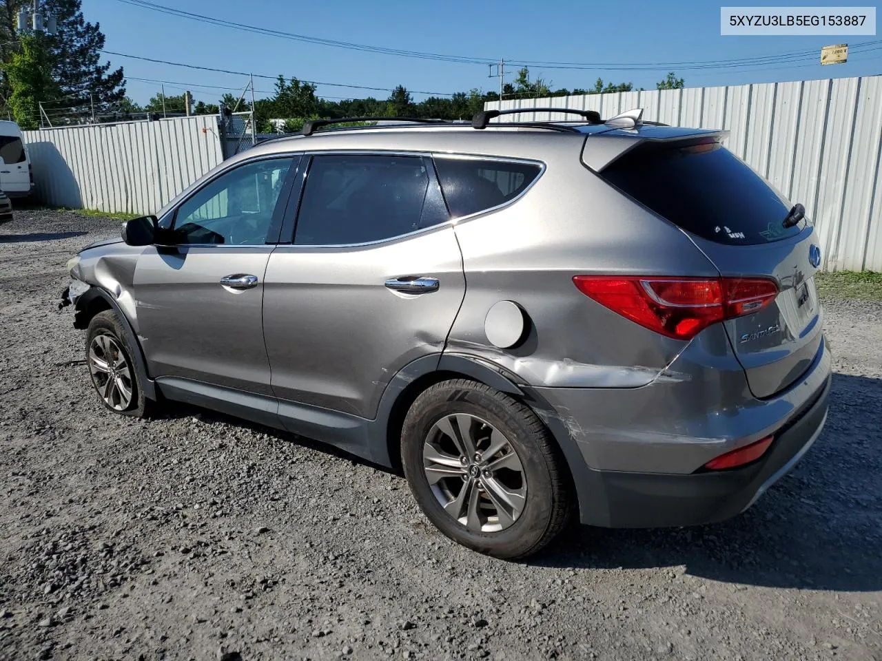 2014 Hyundai Santa Fe Sport VIN: 5XYZU3LB5EG153887 Lot: 62651284