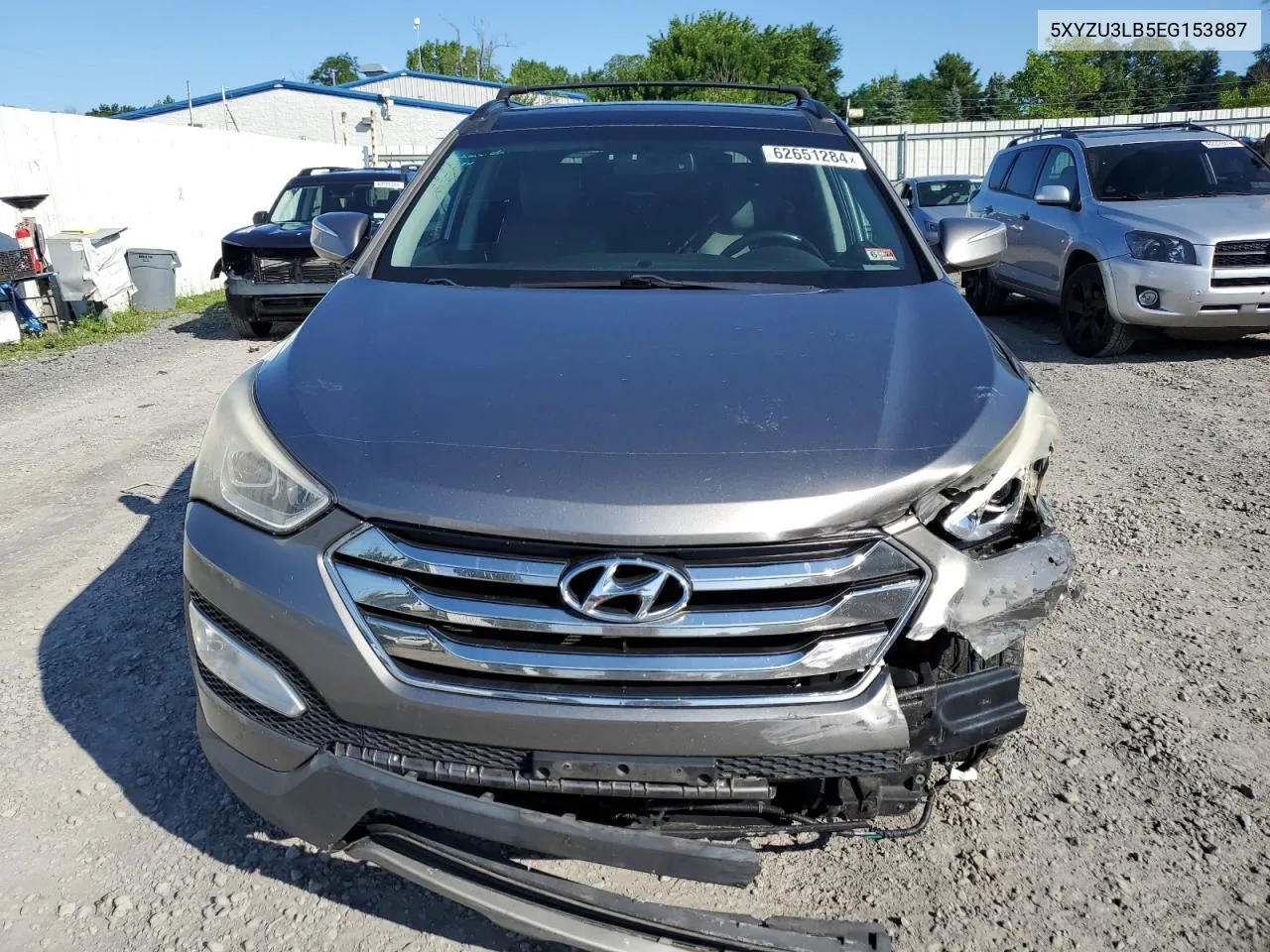 2014 Hyundai Santa Fe Sport VIN: 5XYZU3LB5EG153887 Lot: 62651284