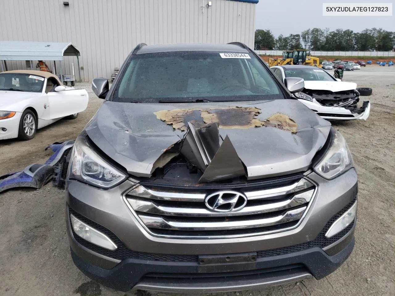 2014 Hyundai Santa Fe Sport VIN: 5XYZUDLA7EG127823 Lot: 63338544