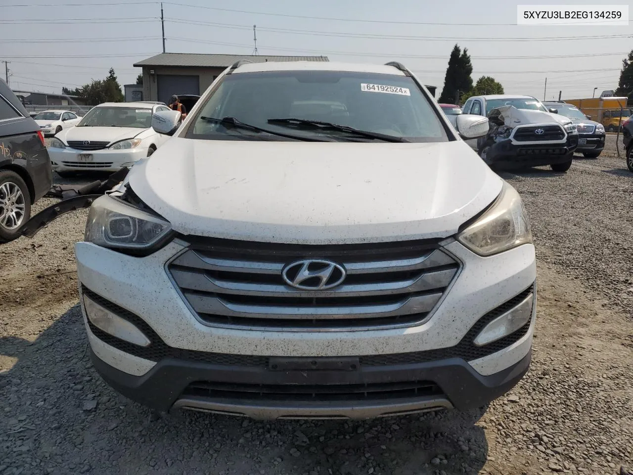 2014 Hyundai Santa Fe Sport VIN: 5XYZU3LB2EG134259 Lot: 64192524