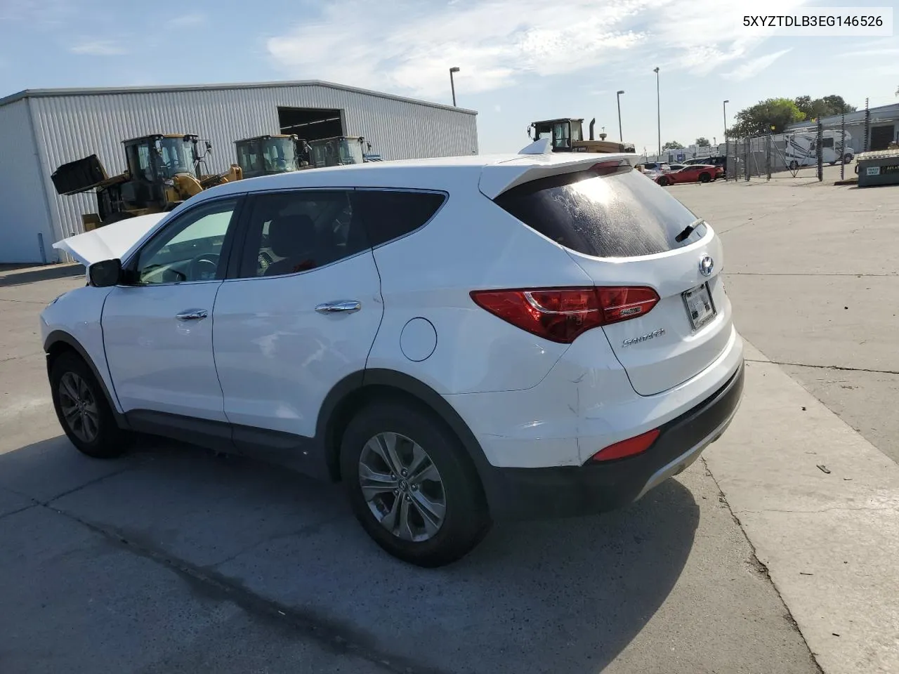 2014 Hyundai Santa Fe Sport VIN: 5XYZTDLB3EG146526 Lot: 64227564