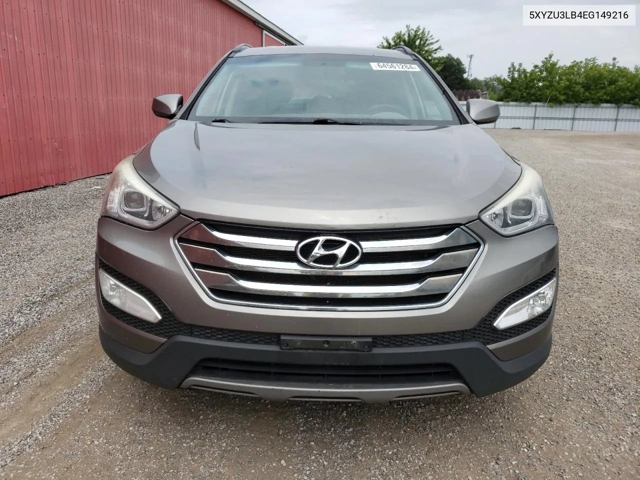 2014 Hyundai Santa Fe Sport VIN: 5XYZU3LB4EG149216 Lot: 64561284