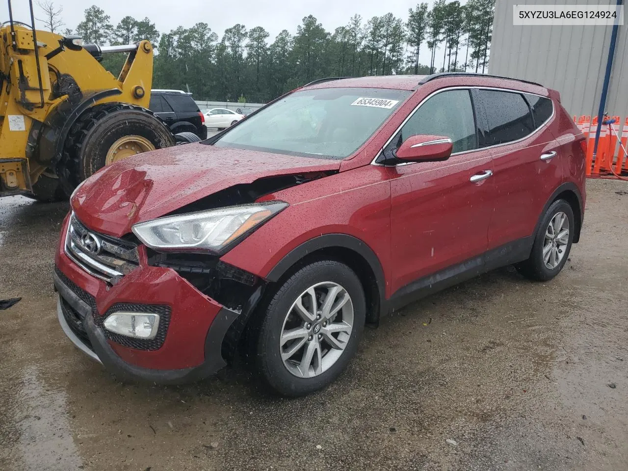 2014 Hyundai Santa Fe Sport VIN: 5XYZU3LA6EG124924 Lot: 65345904