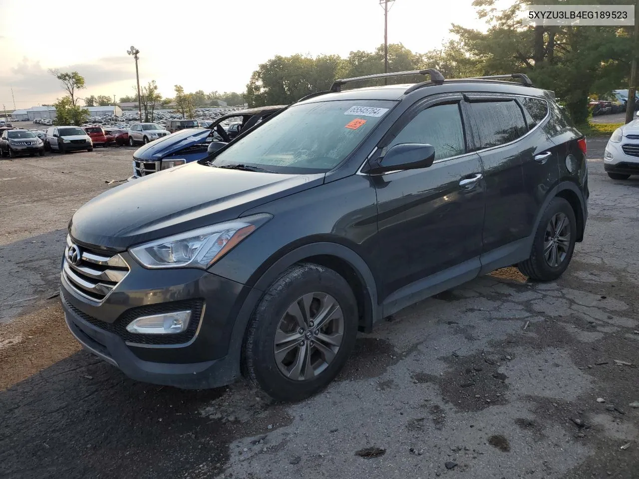 5XYZU3LB4EG189523 2014 Hyundai Santa Fe Sport