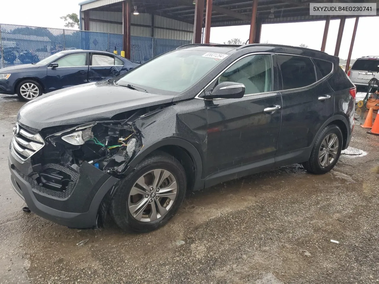 5XYZUDLB4EG230741 2014 Hyundai Santa Fe Sport