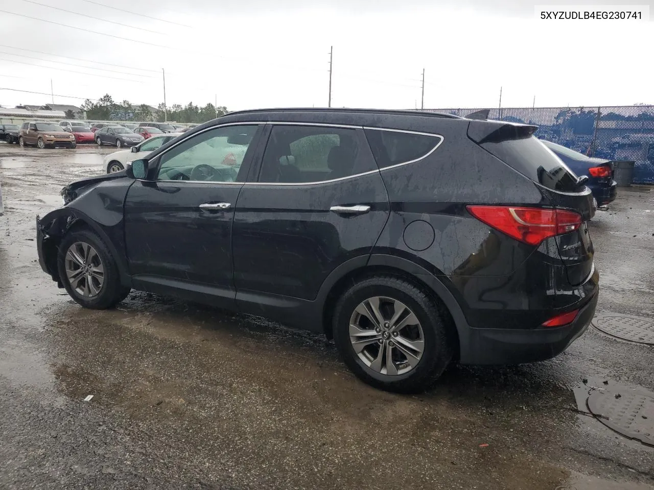 5XYZUDLB4EG230741 2014 Hyundai Santa Fe Sport