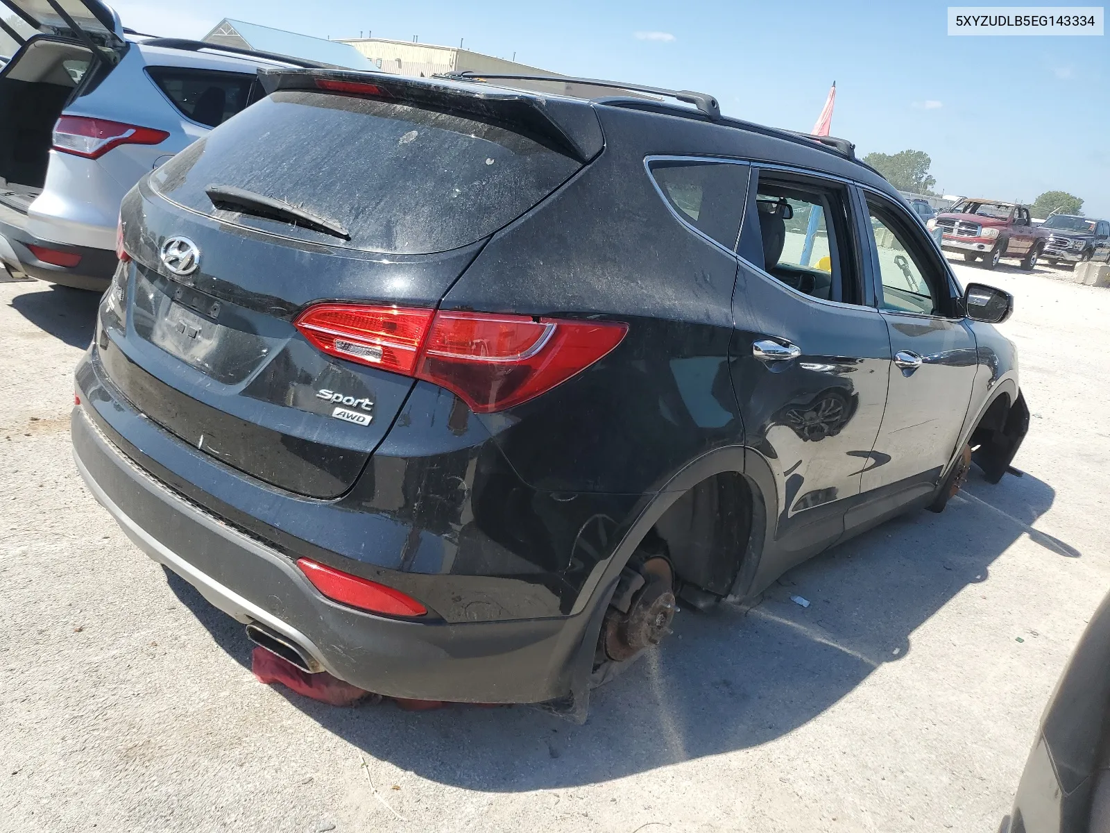 5XYZUDLB5EG143334 2014 Hyundai Santa Fe Sport