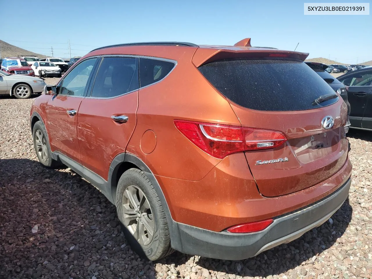 2014 Hyundai Santa Fe Sport VIN: 5XYZU3LB0EG219391 Lot: 65888534