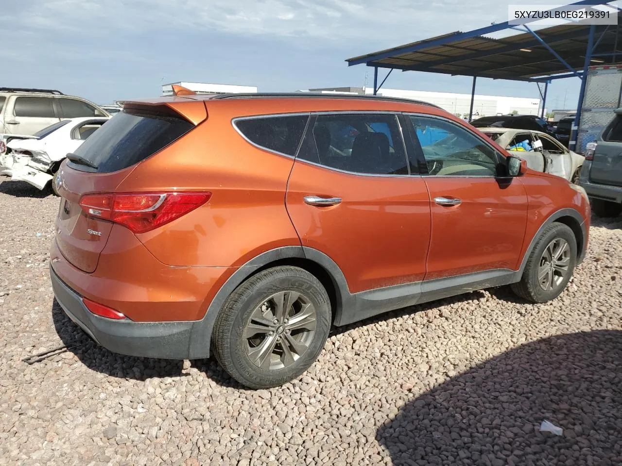 2014 Hyundai Santa Fe Sport VIN: 5XYZU3LB0EG219391 Lot: 65888534