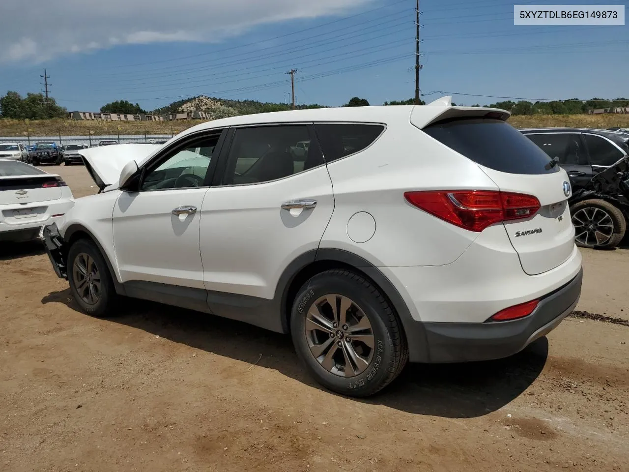 2014 Hyundai Santa Fe Sport VIN: 5XYZTDLB6EG149873 Lot: 65981074