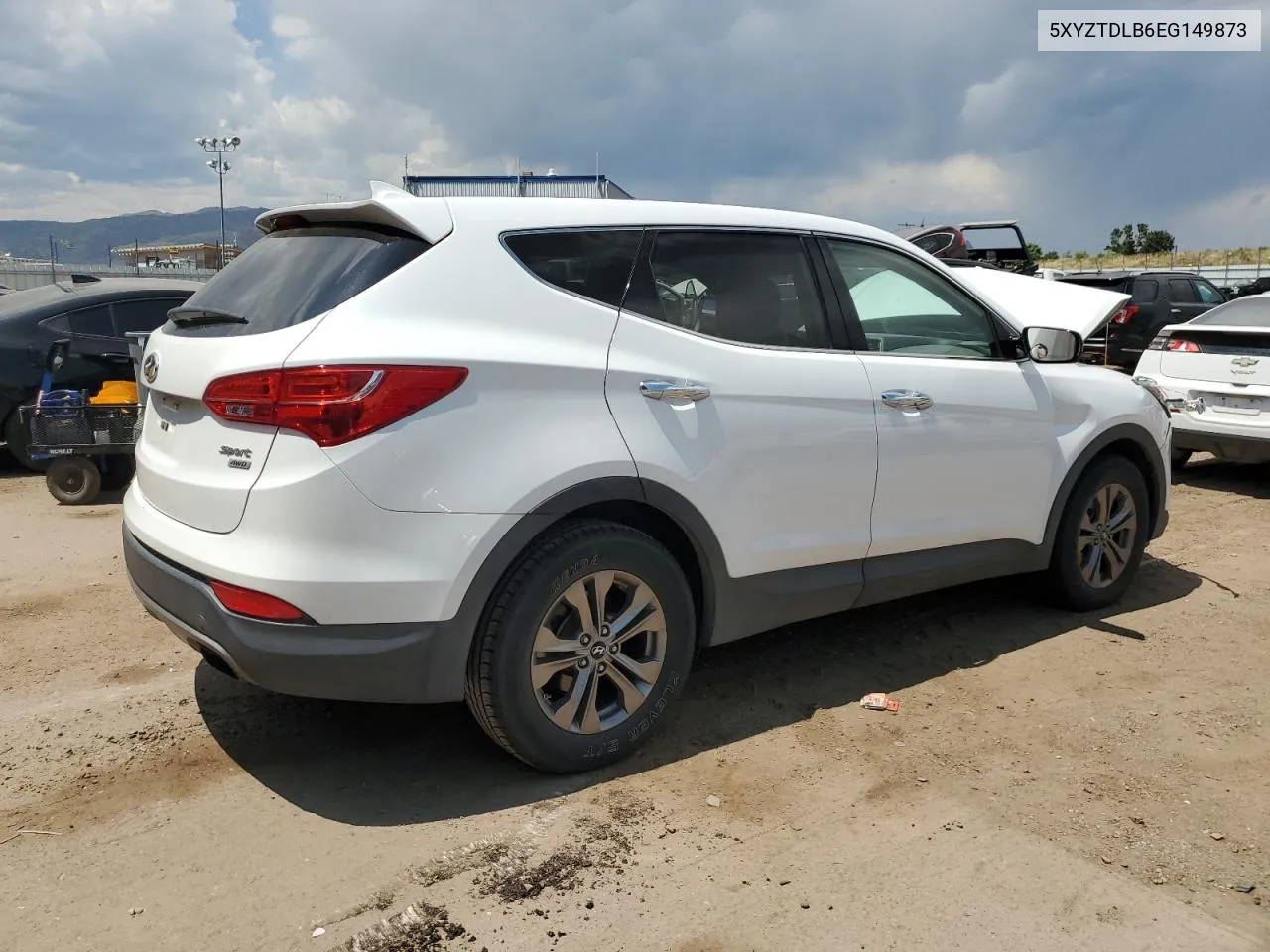 2014 Hyundai Santa Fe Sport VIN: 5XYZTDLB6EG149873 Lot: 65981074