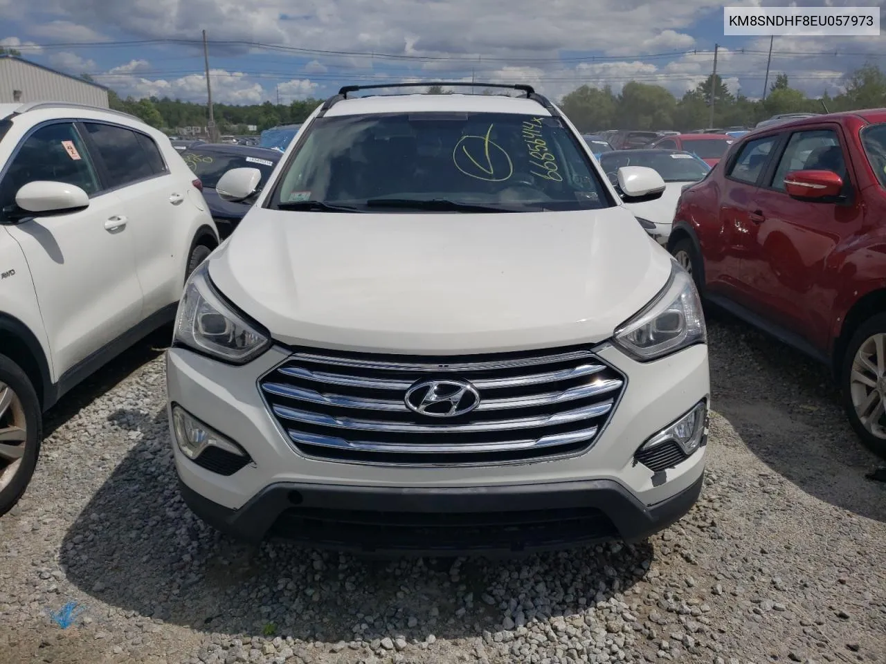 KM8SNDHF8EU057973 2014 Hyundai Santa Fe Gls