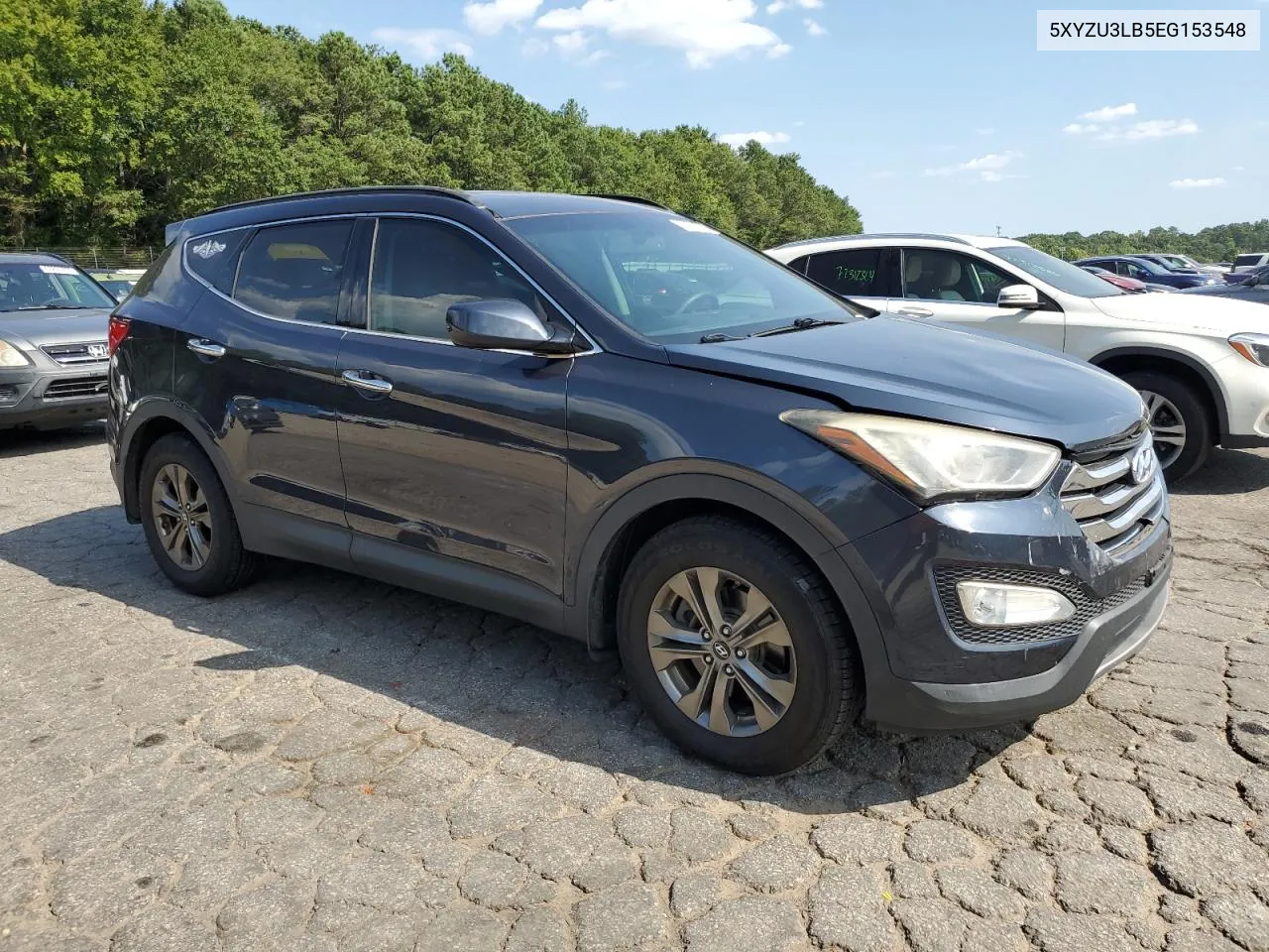 2014 Hyundai Santa Fe Sport VIN: 5XYZU3LB5EG153548 Lot: 67250134