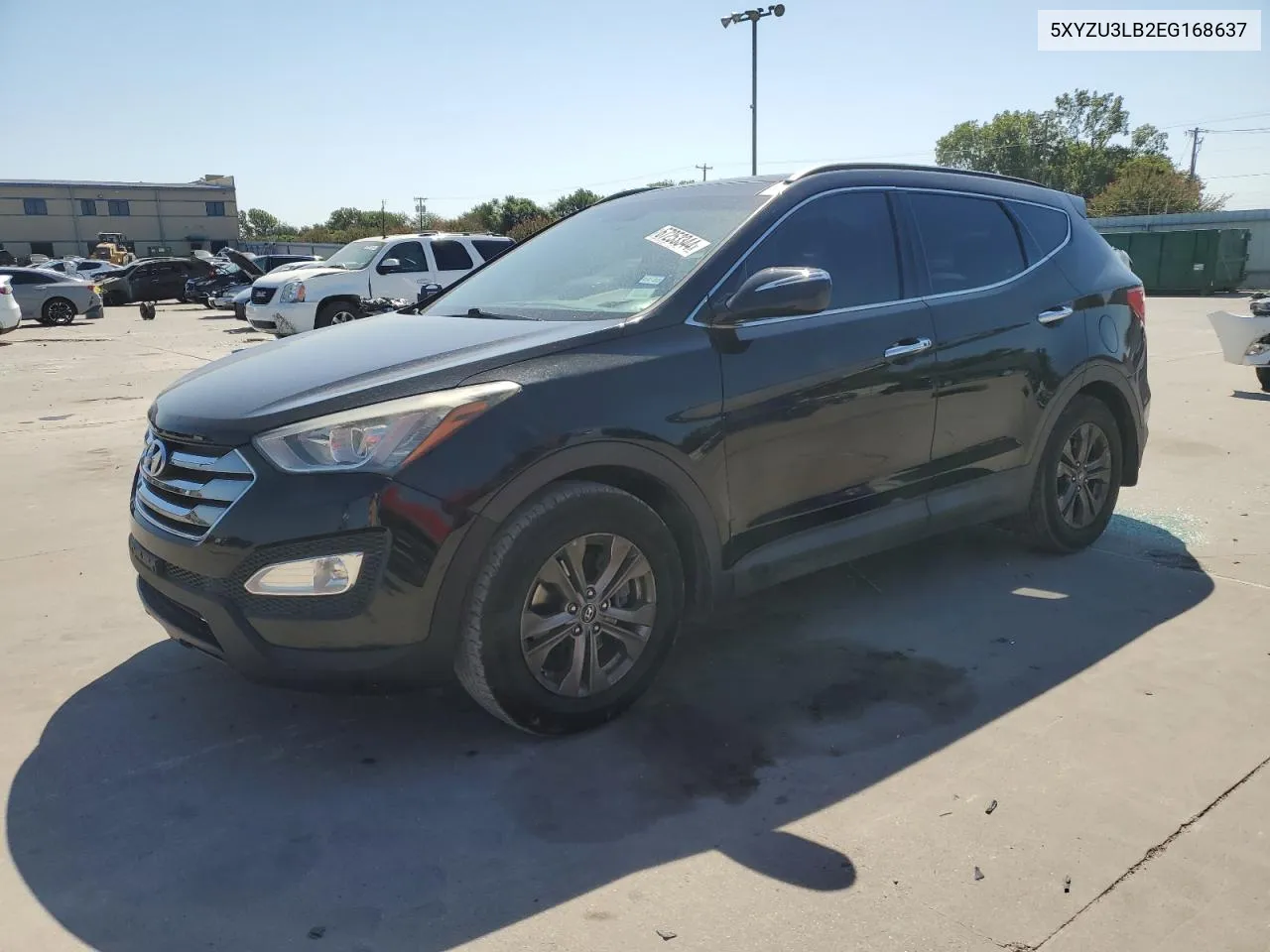 2014 Hyundai Santa Fe Sport VIN: 5XYZU3LB2EG168637 Lot: 67253344