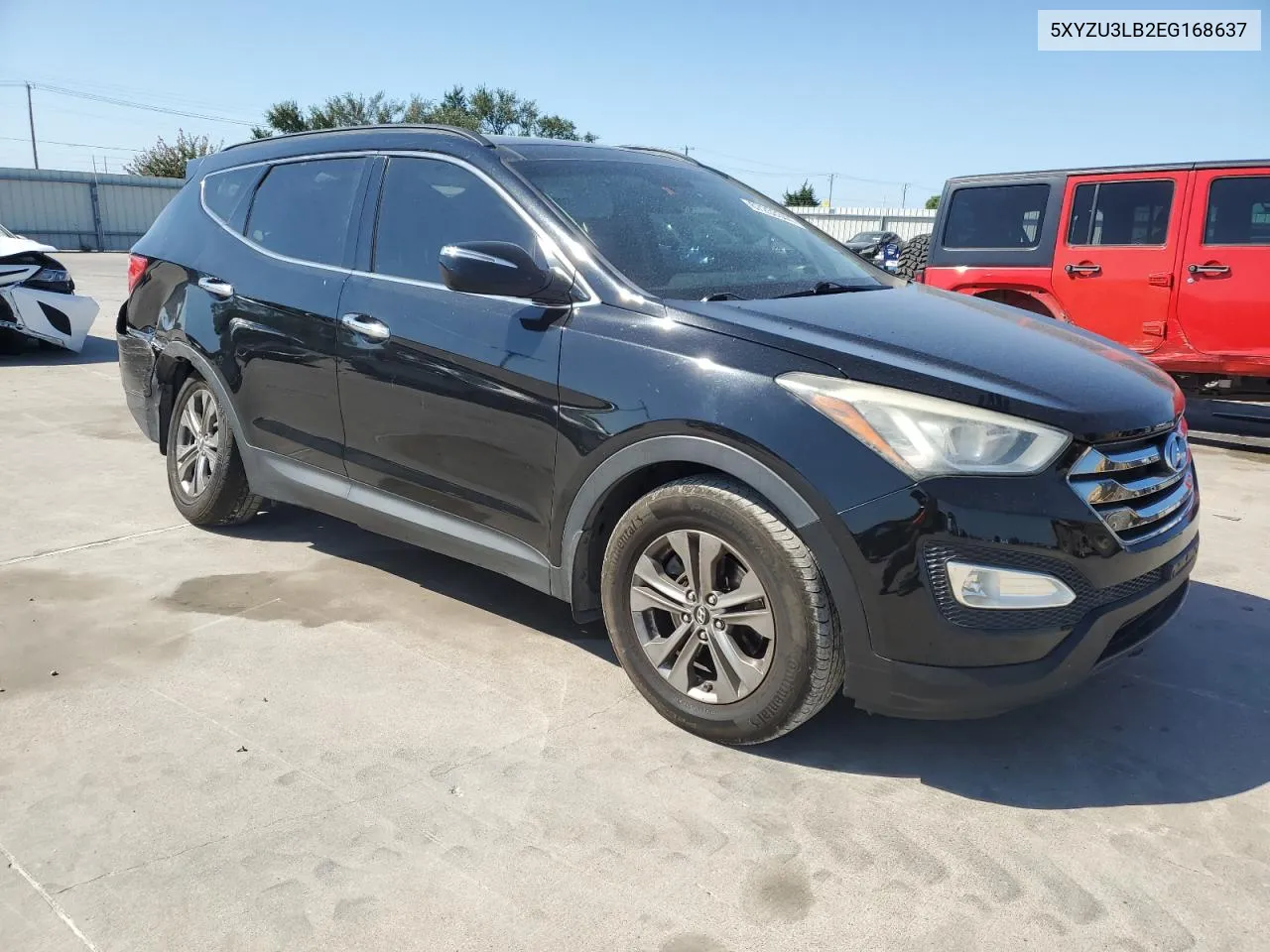 2014 Hyundai Santa Fe Sport VIN: 5XYZU3LB2EG168637 Lot: 67253344