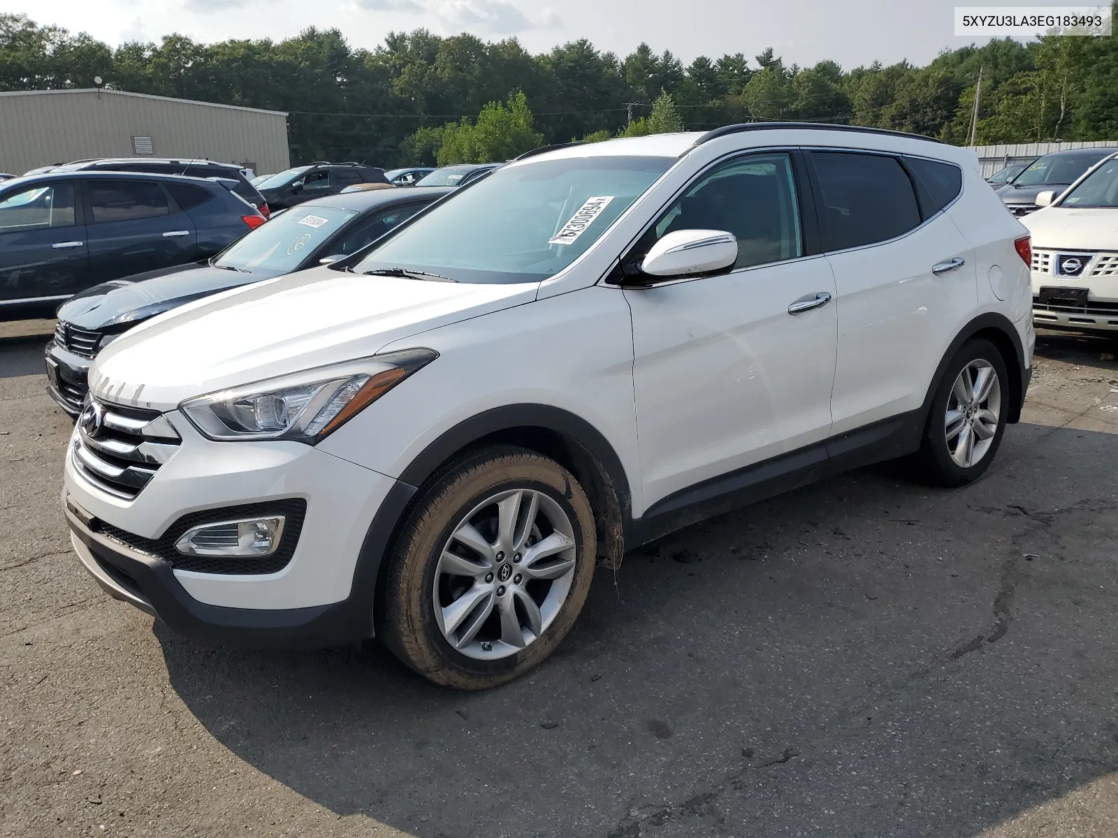 2014 Hyundai Santa Fe Sport VIN: 5XYZU3LA3EG183493 Lot: 67300694