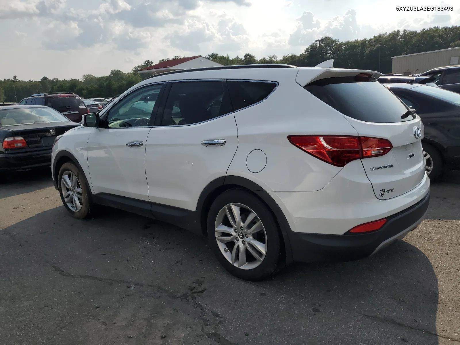 2014 Hyundai Santa Fe Sport VIN: 5XYZU3LA3EG183493 Lot: 67300694