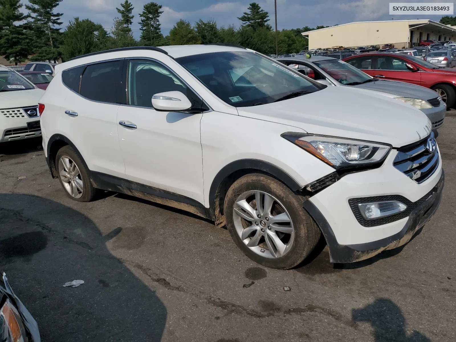 2014 Hyundai Santa Fe Sport VIN: 5XYZU3LA3EG183493 Lot: 67300694