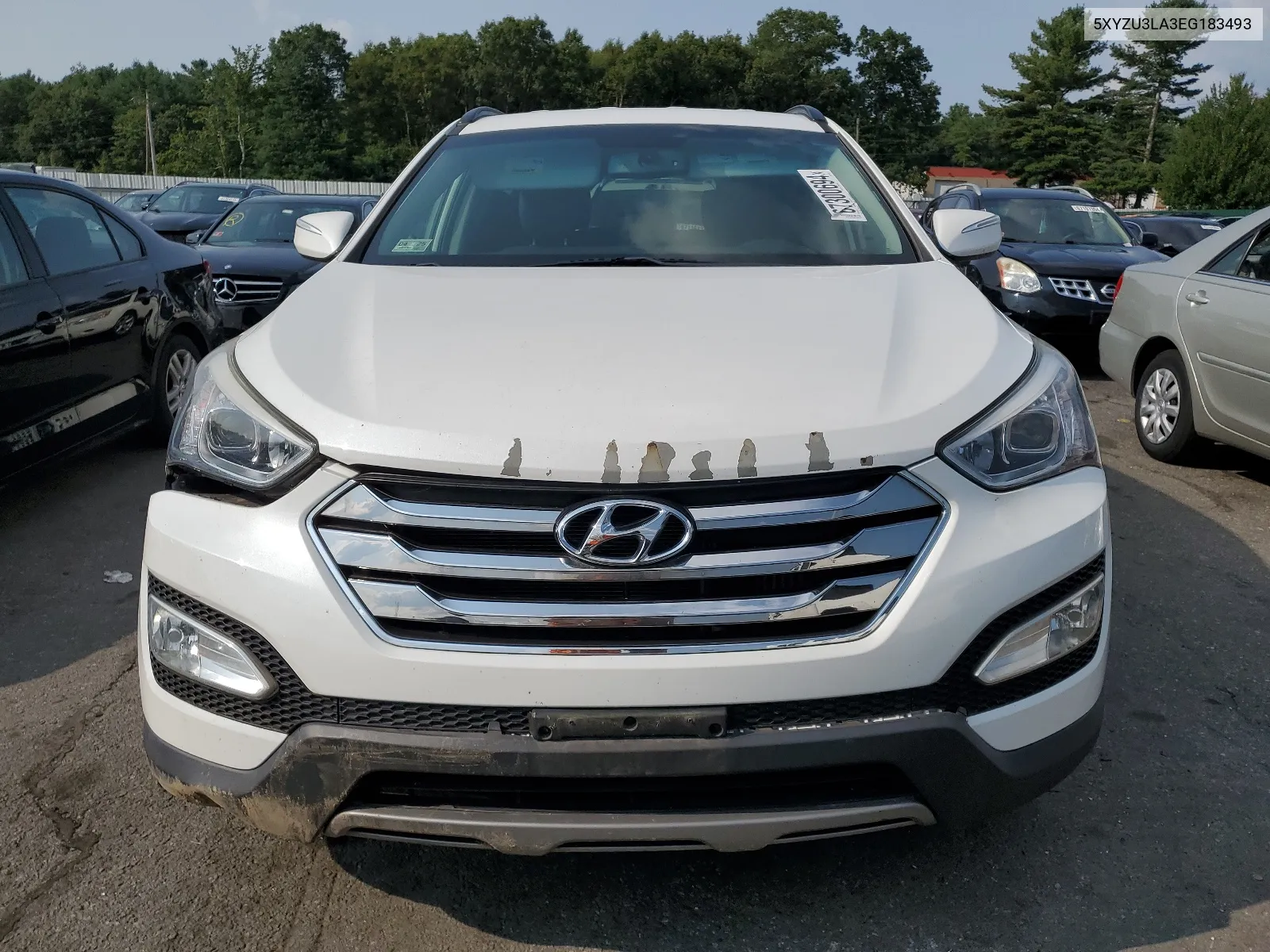 2014 Hyundai Santa Fe Sport VIN: 5XYZU3LA3EG183493 Lot: 67300694