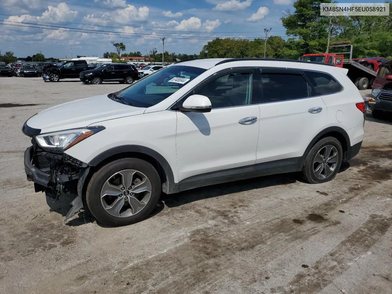 2014 Hyundai Santa Fe Gls VIN: KM8SN4HF5EU058921 Lot: 67488044